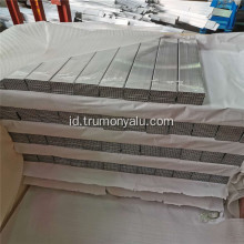 3003 1050 Saluran mirco datar Tabung aluminium